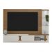 Painel com Suporte para TV até 72 Polegadas 2 Portas Multimóveis CR45318 Cinamomo/Off White