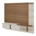 Painel com Suporte para TV até 72 Polegadas 2 Portas Multimóveis CR45318 Cinamomo/Off White