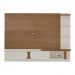 Painel com Suporte para TV até 72 Polegadas 2 Portas Multimóveis CR45318 Cinamomo/Off White