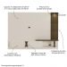 Painel com Suporte para TV até 72 Polegadas 2 Portas Multimóveis CR45318 Off White/Pinho Ripado