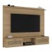 Painel com Suporte para TV até 72 Polegadas 2 Portas Multimóveis CR45319 Carvalho