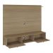 Painel com Suporte para TV até 72 Polegadas 2 Portas Multimóveis CR45319 Carvalho