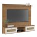 Painel com Suporte para TV até 72 Polegadas 2 Portas Multimóveis CR45319 Cinamomo/Off White