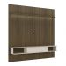 Painel com Suporte para TV até 75 Pol com LED Multimóveis CR45314 Pinho Ripado/Off White