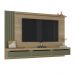 Painel com Suporte para TV até 75 Polegadas 3 Gavetas Multimóveis CR45317 Carvalho/Menta