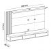 Painel com Suporte para TV até 75 Polegadas 3 Gavetas Multimóveis CR45317 Carvalho/Menta