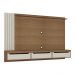 Painel com Suporte para TV até 75 Polegadas 3 Gavetas Multimóveis CR45317 Cinamomo/Off White