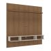 Painel com Suporte para TV até 75 Polegadas com LED e 1 Porta Multimóveis CR45314 Cinamomo/Off White