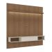 Painel com Suporte para TV até 75 Polegadas com LED e 1 Porta Multimóveis CR45314 Cinamomo/Off White