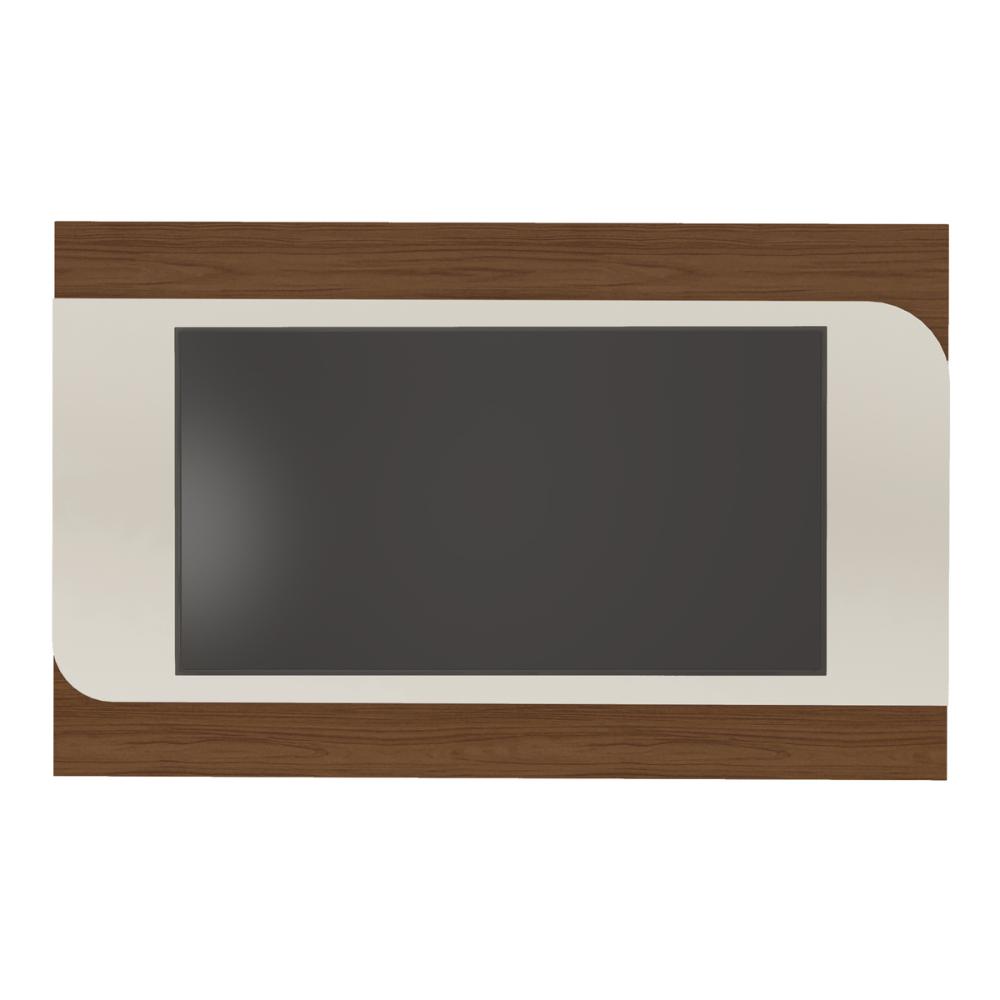 Painel com Suporte para TV até 86 Polegadas 220cm Multimóveis CR45315 Cedro/Off White