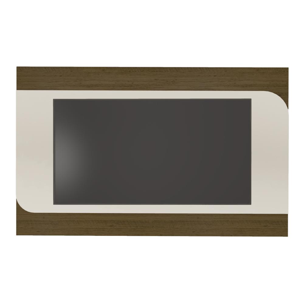 Painel com Suporte para TV até 86 Polegadas 220cm Multimóveis CR45315 Pinho/Off White