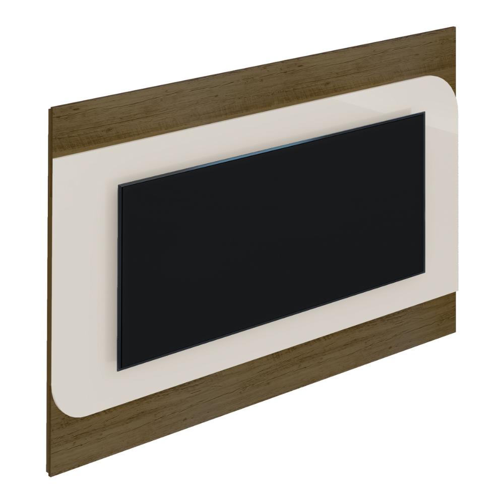 Painel com Suporte para TV até 86 Polegadas 220cm Multimóveis CR45315 Pinho/Off White