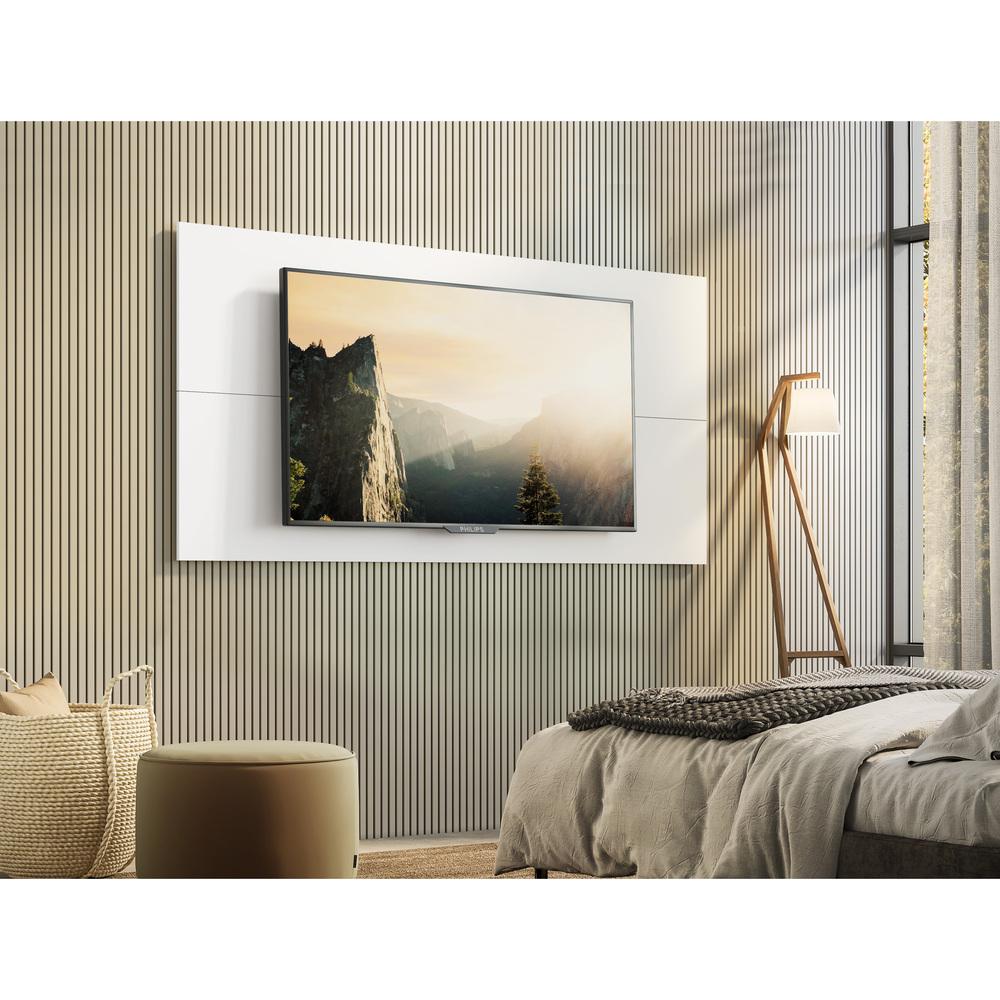 Painel para TV até 65" Multimóveis Amsterdã FG3309 Branco