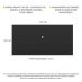 Painel para TV até 65" Multimóveis Amsterdã FG3309 Preto