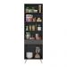 Paneleiro 2 Portas 62cm Veneza Multimóveis V3746 Preto/Branco