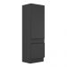 Paneleiro 2 Portas 62cm com Rodapé Veneza Multimóveis V2119 Preto