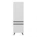 Paneleiro 2 Portas Veneza Multimóveis MP3739.964 Branco/Preto