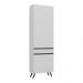 Paneleiro 2 Portas Veneza Multimóveis MP3746.964 Branco/Preto