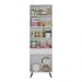 Paneleiro 2 Portas Veneza Multimóveis MP3746.964 Branco/Preto