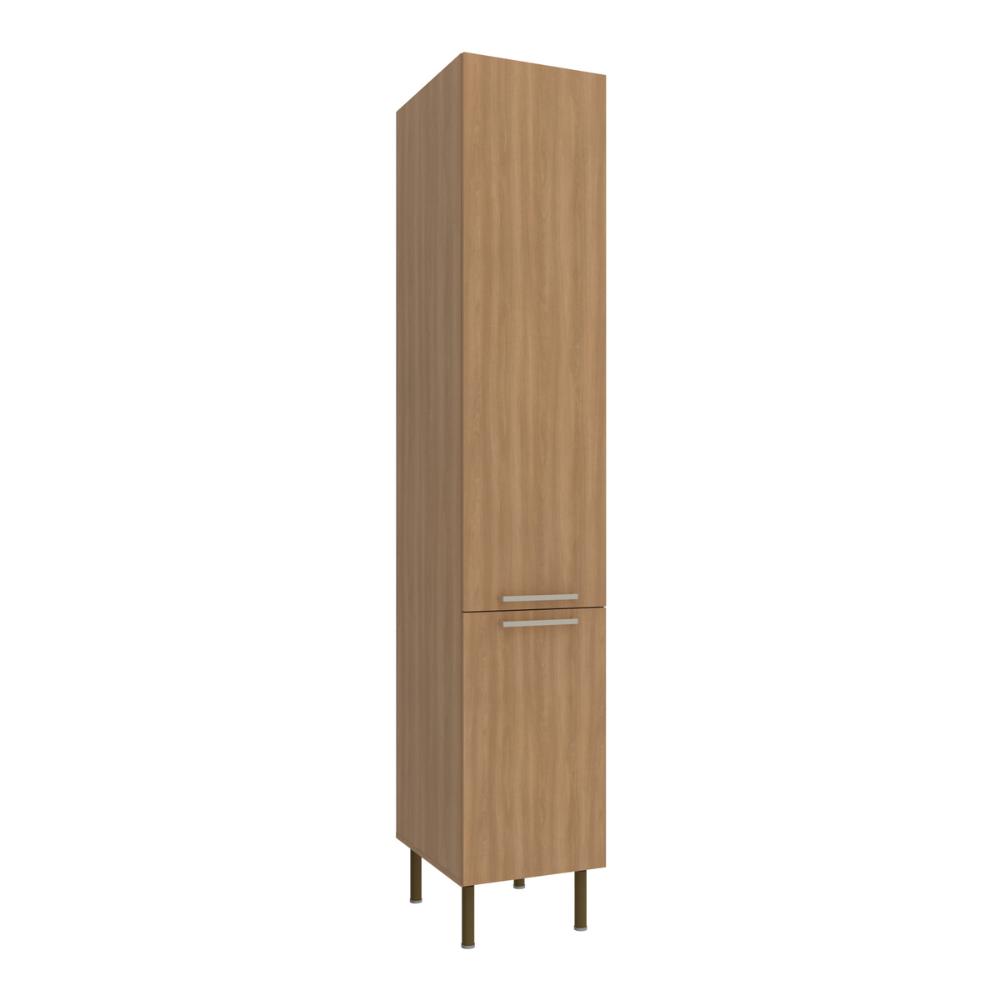 Paneleiro Armário de Cozinha com 2 Portas 40cm Multimóveis CR20413 Freijó
