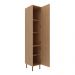 Paneleiro Armário de Cozinha com 2 Portas 40cm Multimóveis CR20413 Freijó