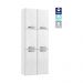 Paneleiro Duplo de Aço 70cm Amanda Multimóveis CR6063 Branco