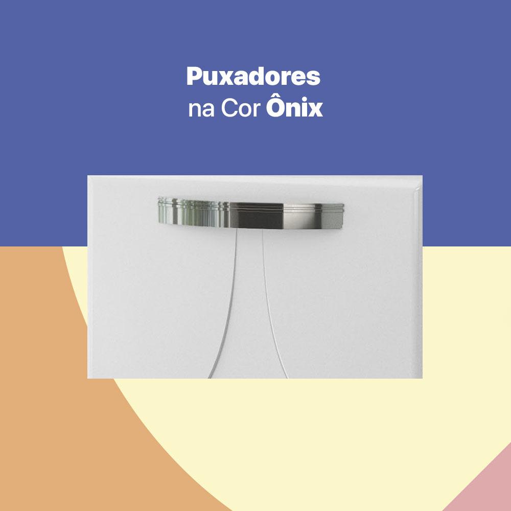 Paneleiro Duplo de Aço 70cm Amanda Multimóveis CR6063 Branco