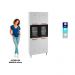 Paneleiro Duplo de Aço 80cm Regina Multimóveis Glass CR6133 Branco/Preto