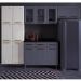 Paneleiro Duplo para Cozinha de Aço com 6 Portas 70cm Multimóveis CR20363 Branco