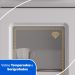 Paneleiro Duplo para Cozinha de Aço com Vidros 6 Portas Multimóveis CR20364 Branco