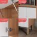 Paneleiro Torre Quente para Forno/Micro-ondas com 3 Portas Multimóveis CR20401 Freijó/Branco