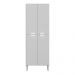 Paneleiro com 4 Portas Paris Multimóveis MP2185 Rustic/Branco