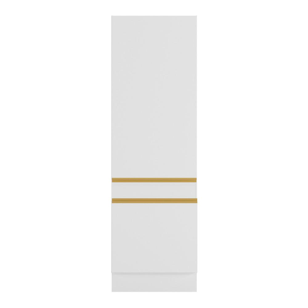 Paneleiro com Rodapé 2 Portas Veneza GW Multimóveis MP2119 Branco