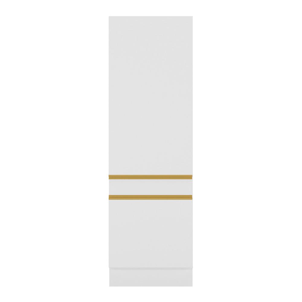 Paneleiro com Rodapé 2 Portas Veneza GW Multimóveis MP2121 Branco