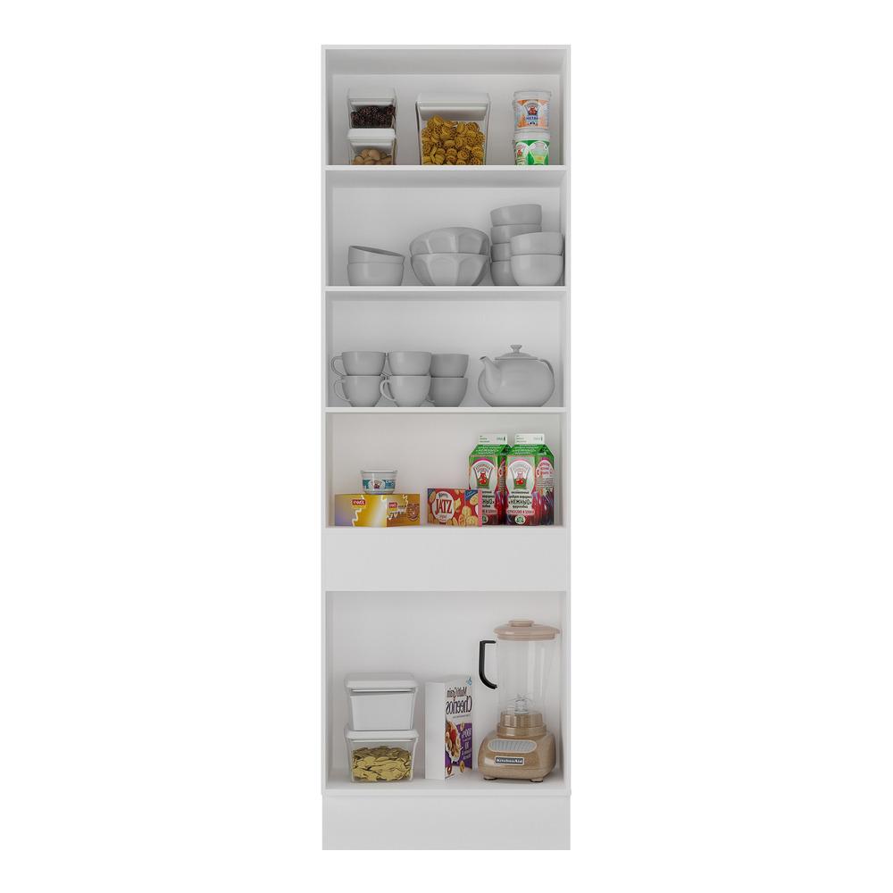 Paneleiro com Rodapé 2 Portas Veneza Multimóveis MP2121.891 Branco
