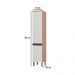 Paneleiro de Cozinha com 2 Portas 40cm Multimóveis CR20400 Freijó/Branco