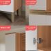 Paneleiro de Cozinha com 2 Portas 40cm Multimóveis CR20400 Freijó/Branco