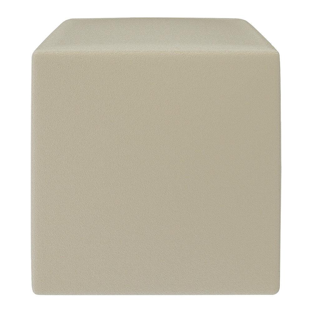 Puff Quadrado 33x41x33cm Multimóveis EX5000 Bege