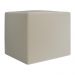 Puff Quadrado 33x41x33cm Multimóveis EX5000 Bege