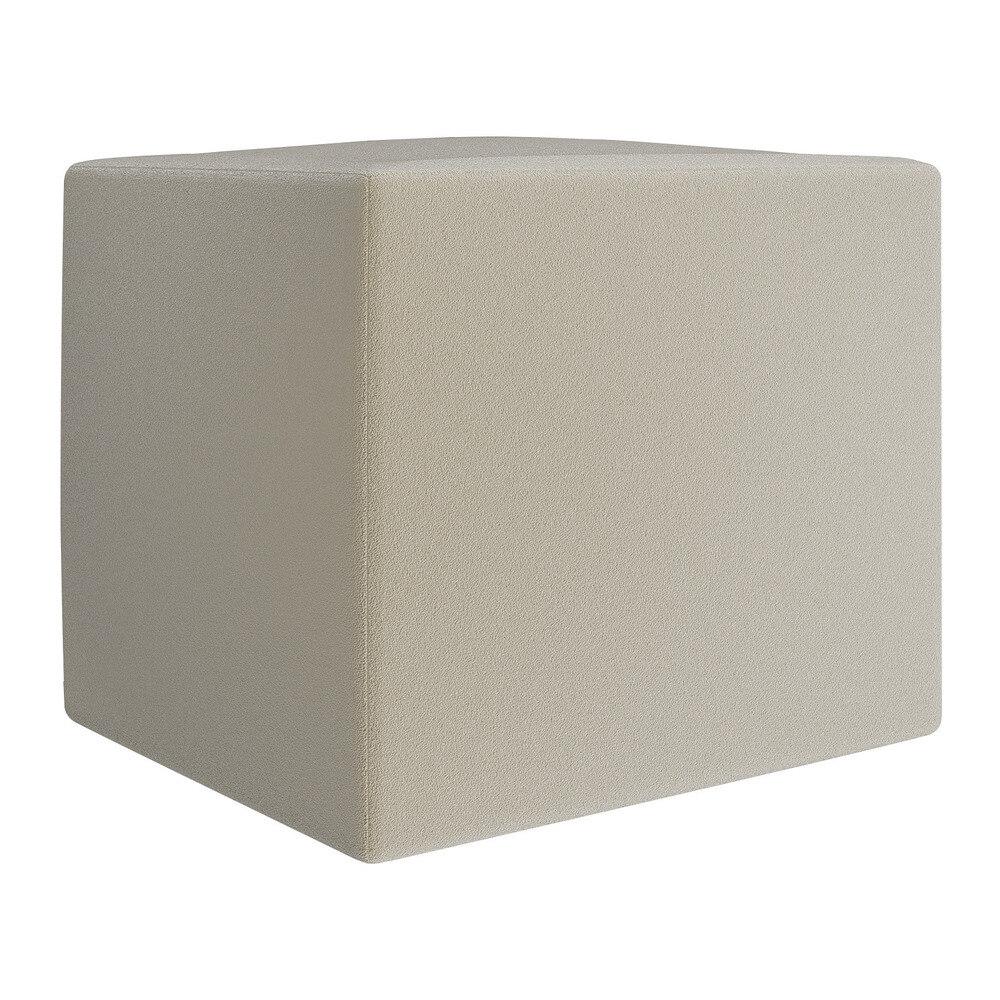 Puff Quadrado 33x41x33cm Multimóveis EX5000 Bege