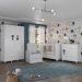 Quarto Completo com Poltrona de Amamentação Pimpolho Multimóveis MP4073 Branco
