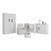 Quarto Completo com Poltrona de Amamentação e Puff Pimpolho Multimóveis MP4085 Branco