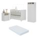 Quarto Infantil Completo Com Colchão Incluso Ariel Multimóveis Branco