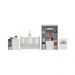 Quarto Infantil Completo com Berço Americano 3 em 1 para Colchão 130x70cm Multimóveis MP4360 Branco