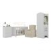 Quarto Infantil Completo com Poltrona de Amamentação Multimóveis MP4068 Branco/Bege