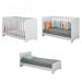 Quarto Infantil Completo com Poltrona de Amamentação Multimóveis MP4068 Branco/Bege