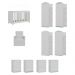 Quarto Infantil Completo com Poltrona de Amamentação Multimóveis MP4074 Branco