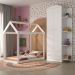 Quarto Infantil com Cama Montessoriana e Guarda-Roupas João e Maria Multimóveis MX4271 Branco