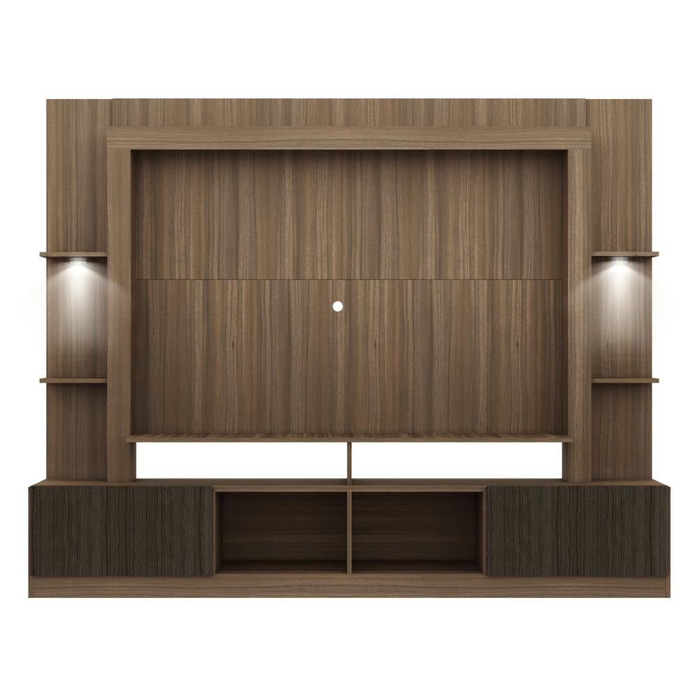 Rack Estante TV 65" com Leds Berlim Multimóveis Madeirado/Tenerife
