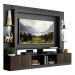 Rack Estante TV 65" com Leds Berlim Multimóveis Preto/Tenerife